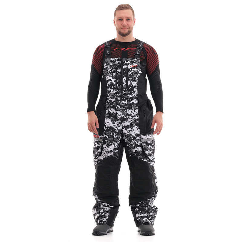 Снегоходные штаны Dragonfly Expedition Camo-Red