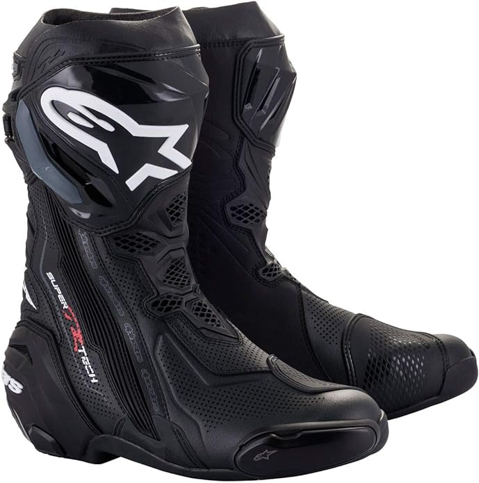 Мотоботы Alpinestars Supertech R V2 Vented Черный