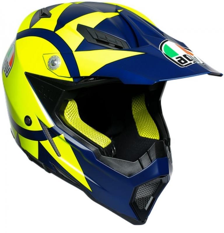 Мотошлем кроссовый AGV AX-8 Evo Top Soleluna 2019