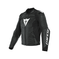 Куртка кожаная Dainese Sport Pro Black/white