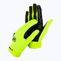 Мотоперчатки 100% Ridecamp Fluo Yellow 2024