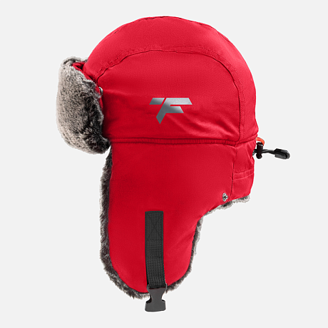 Шапка-ушанка Finntrail Hat Terra 2950 Red M/L