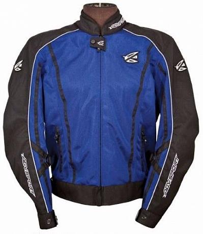 Мотоциклетная-летняя куртка Agvsport Solare синяя