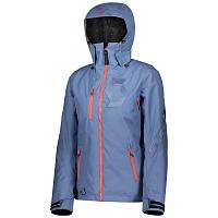 Снегоходная женская куртка Scott Move Dryo, голубой-оранжевый