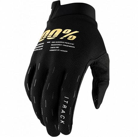 Мотоперчатки подростковые 100% ITrack Youth Glove Black