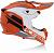  Мотошлем кроссовый Acerbis Linear, Оранжевый/Белый XS
