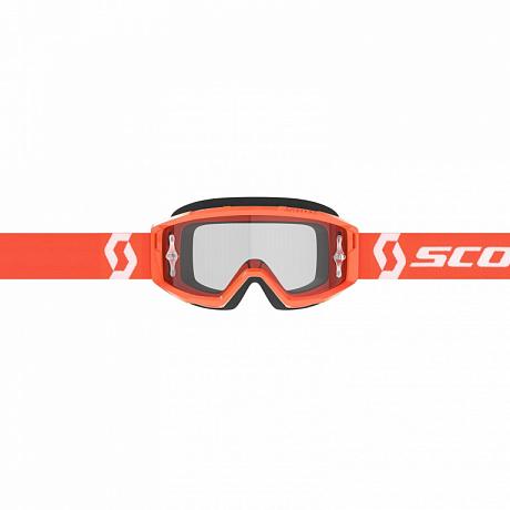 Очки подростк.Scott Primal orange clear