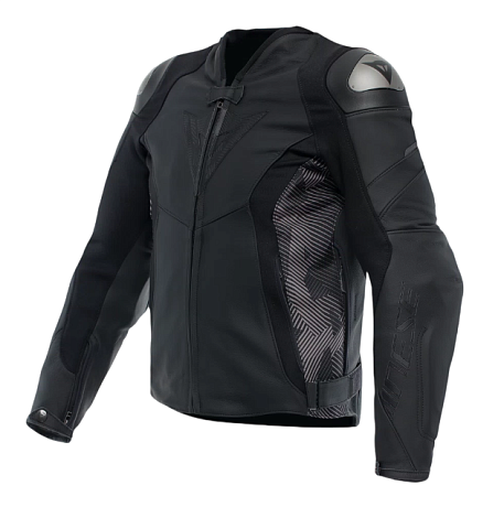 Мотокуртка кожаная Dainese Avro 5 Black/anthracite 50