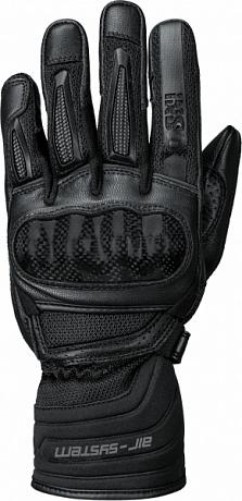 Перчатки кожаные IXS Carbon Mesh 4.0 черные XL