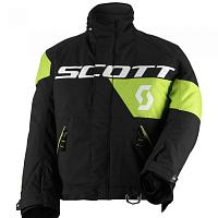 Снегоходная женская куртка Scott Team, black/light mint green