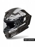Шлем AIROH GP550 S Challenge, Серо-Черный Матовый