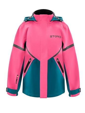 Дождевая куртка STARKS Dry Rain HT Фуксия/Изумруд S
