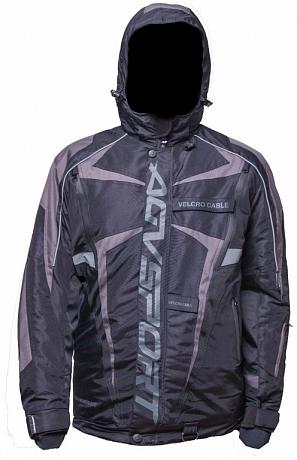 Горнолыжная куртка Agvsport Arctic II,черно-серая L