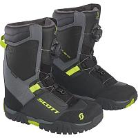 Ботинки снегоходные Scott X-Trax EVO, черныо-желтые