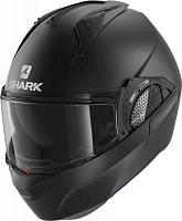 Шлем модуляр Shark Evo-GT Blank, Черный матовый