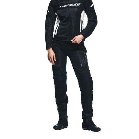 Мотобрюки женские текстиль Dainese Drake 2 Super Air Tex Wmn Black/black 40