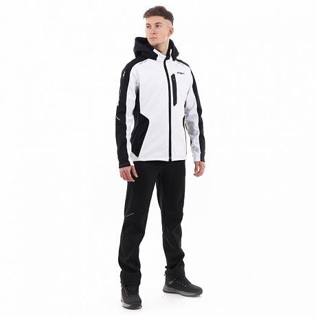 Куртка мужская с капюшоном Dragonfly Explorer 2.0 Black and White