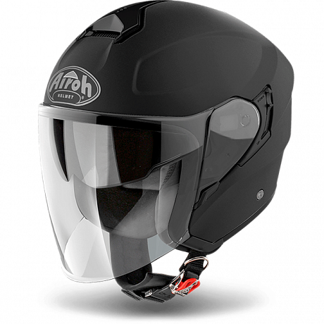 Открытый шлем Airoh Hunter, черный матовый XS