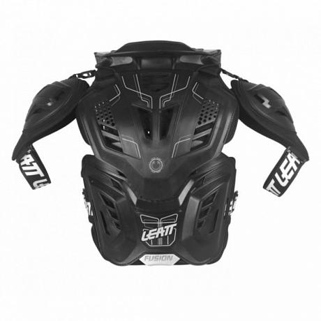 Защитный панцирь + шея Leatt Fusion Vest 3.0 Black