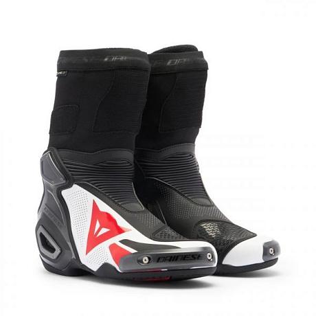 Мотоботинки Dainese Axial 2 Air Black/white/lava-red 41