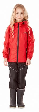 Дождевой детский комплект Dragonfly Evo Kids (куртка,штаны) Red 116-122