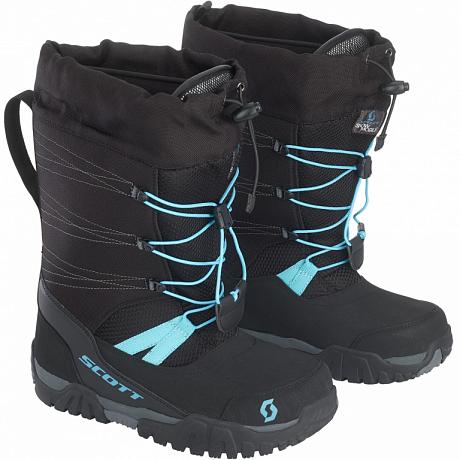 Ботинки снегоходные Scott SMB R/T, черно-голубой 42