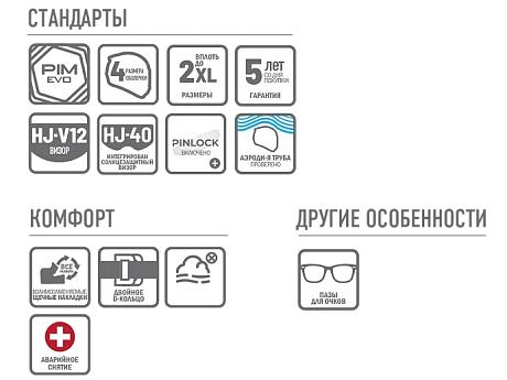 Шлем интеграл HJC  RPHA71 Carbon Carbon S