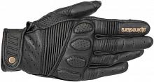 Мотоперчатки кожаные Alpinestars Crazy Eight Gloves, черный/черный