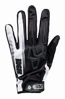 Перчатки кроссовые IXS Cross Gloves Lite Air, Чёрный/Белый