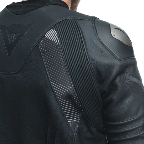 Мотокуртка кожаная Dainese Avro 5 Black/anthracite 50