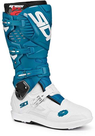 Мотоботинки Sidi Crossfire 3 SRS White/Petrol 40