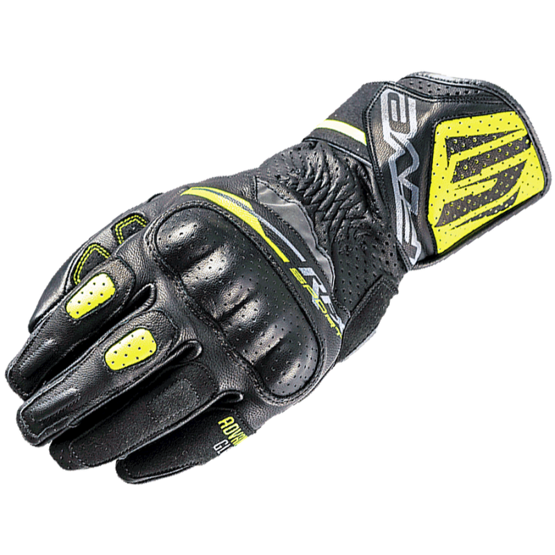 Мотоперчатки Five RFX Sport black-fluo yellow